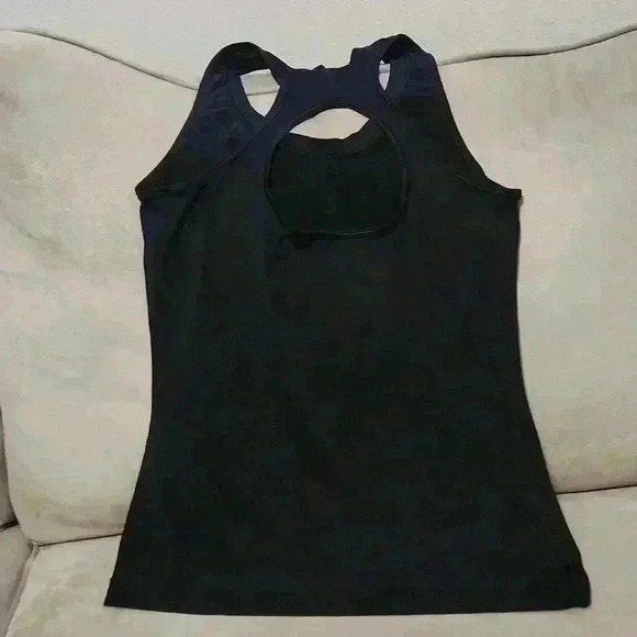 Athleta Simone Biles Because  I Can  Nitro Black Tank - Picture 4 of 7